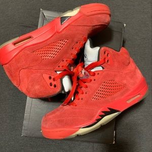 COPY - Red suede 5s
